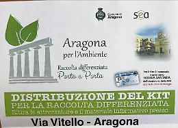 Aragona: da lunedì via alla consegna dei nuovi mastelli