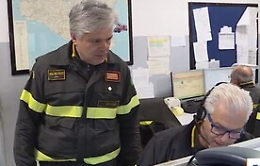 Catania, l'orgoglio di un vigile del fuoco: «Faccio il lavoro più bello del mondo»