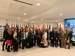 I leghisti agrigentini in visita al Parlamento europeo