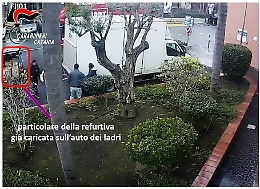 Razziano furgone SDA ma videosorvegianza de "I Portali" li incastra