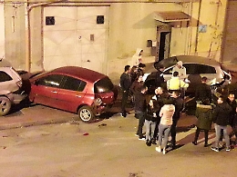 Favara: carambola in Corso Vittorio Veneto, danneggiate cinque autovetture