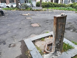 Catania: largo Aquileia sporco e abbandonato