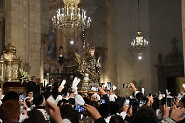 Messa dell'Aurora, l'omelia di mons. Gristina: «Agata, ti imiteremo»