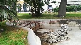 Catania, la fontana di Proserpina ripulita con fondi tassa di soggiorno