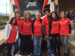 Catania, 200 giovani in littorina per «leggere insieme»