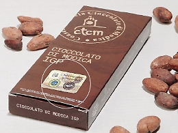 Il cioccolato di Modica Igp, superstar con il sigillo della Zecca sulle barrette