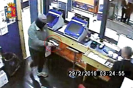 Palermo, rapina al Bingo: tre arresti