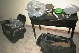 San Giovanni la Punta, sequestrati 9 chili di marijuana e il libro mastro con i nominativi dei fornitori e dei consumatori