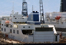 Principio incendio a bordo traghetto su rotta Catania-Napoli: dirottato a Messina