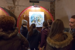 Inaugurata "Pigrecoerrequadro", la mostra di Giuseppe Livio tra arte, vino e Eolie