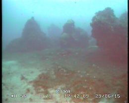I fondali del mare di Panarea costellati da 200 camini vulcanici