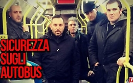 Ronde di Forza Nuova sui bus insicuri a Palermo, è polemica