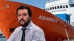 Migranti, la crociata di Salvini contro le Ong: «Denuncerò chi aiuta gli scafisti». Aquarius nel mirino