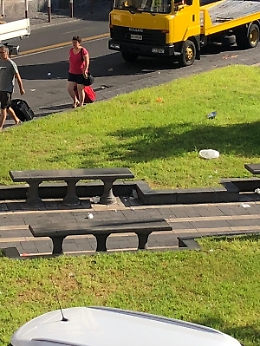 Catania, Piazza Cutelli da il "Benvenuto" ai turisti