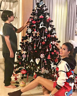 Aria di Natale tra i vip: ecco chi ha già addobbato l'albero