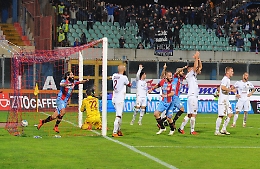Serie C, vittoria d'oro del Catania con la Reggina
