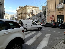 Catania, salita dei Cappuccini: parcheggio più che comodo!
