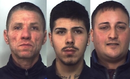 In auto con mezzo chilo di cocaina: arrestati tre corrieri della droga