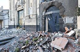 Terremoto di Santo Stefano, a Zafferana cento ordinanze di sgombero