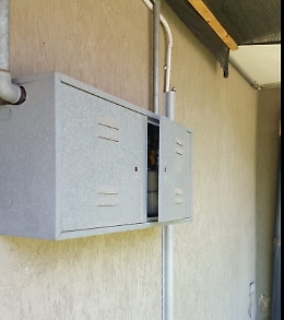 Catania: cassette contatori del gas lasciate aperte.