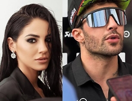 Giulia De Lellis alla MotoGp dove corre Iannone: ed è passione....non solo per le moto