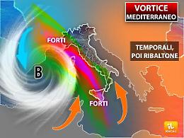 Meteo, piogge e temporali: in Sicilia scatta allerta gialla