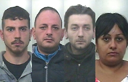 Spaccio di cocaina e marijuana a Biancavilla, quattro arresti