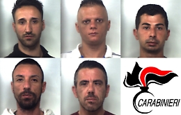 Catania, in manette una banda di rapinatori seriali: cinque arresti