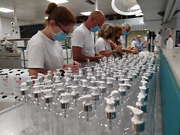 Il gel dell’Università di Catania, per studenti e professori impegnati da domani negli esami