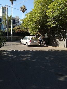 Catania: scarico immondizia in via Villini a Mare