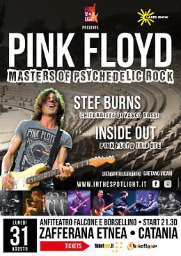 Il mito dei Pink Floyd riletto dagli "Inside Out" e da  Stef Burns