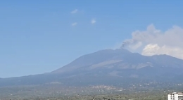 Etna, cessata emissione di cenere dal Nuovo Cratere di Sud-Est