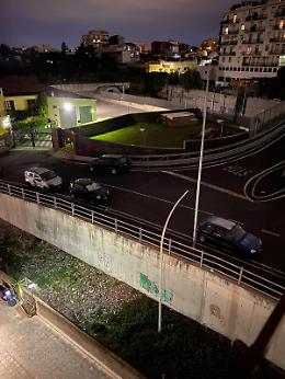Catania: via Fiume  da settimane totalmente al buio