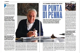 «E piripìm-piripàm...», quel viaggio
nella nuvola magica di Tony Zermo