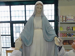 Grammichele, torna in chiesa la statua della Madonna restaurata dai detenuti