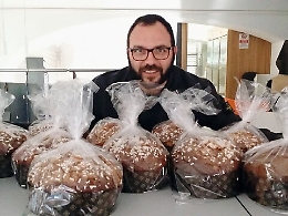 Valerio Vullo, il "geometra" del panettone che tratta il lievito madre come un bambino