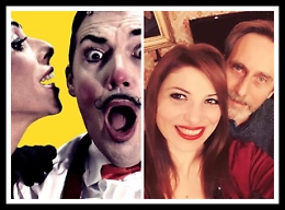 SEGNALAZIONI SPETTACOLARI PER IL FINE SETTIMANA. DANDY DANNO &amp; DIVA G. CLOWNERIA RAFFINATISSIMA ALLA SALA CHAPLIN E ARIE D'OPERA A MESSINA CON MARIANNA CAPPELLANI E BRUNO TORRISI