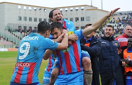 Derby Messina-Catania, le foto della rimonta rossazzurra