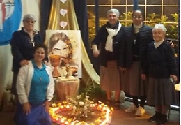 Alla partita del cuore biancazzurro in campo anche una suora