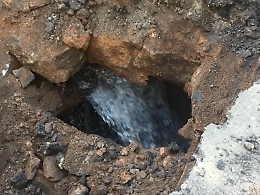 Catania: grossa perdita d'acqua, problemi di erogazione alla Civita
