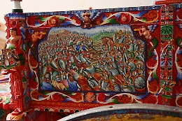 Giovani artisti di carretti siciliani crescono con i "segreti" del mestiere