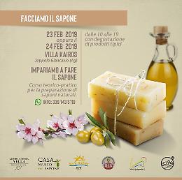 A Villa Kairos si realizza il sapone