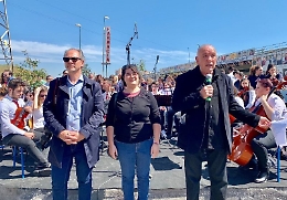 Il Cantico di S. Francesco riecheggia a Librino e Presti chiede tappa obbligata per turisti
