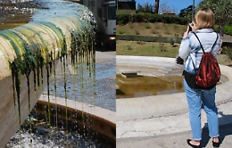 Le fontane di Catania in stato vergognoso: e i turisti fotografano lo scempio