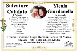 Ravanusa, il funerale dei due fidanzatini sar&agrave; celebrato domani