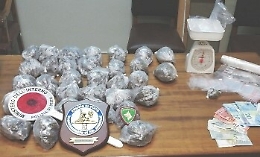 Aci Catena, ha due kg di marijuana: agenti di polizia arrestano 37enne