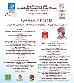Palermo, un convegno dedicato alla giornalista Emma Perodi