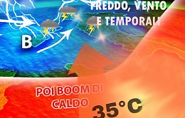 Nuovo allerta meteo che coinvolge la Sicilia, ma a fine maggio previsti 40 gradi