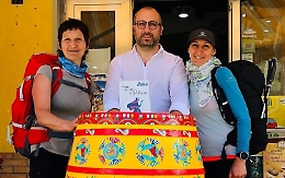 Via Francigena: Aragona è finita "dentro" una botte