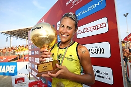 La nuova schiacciatrice della Seap Aragona Serena Moneta trascina il Brescia alla vittoria dello scudetto